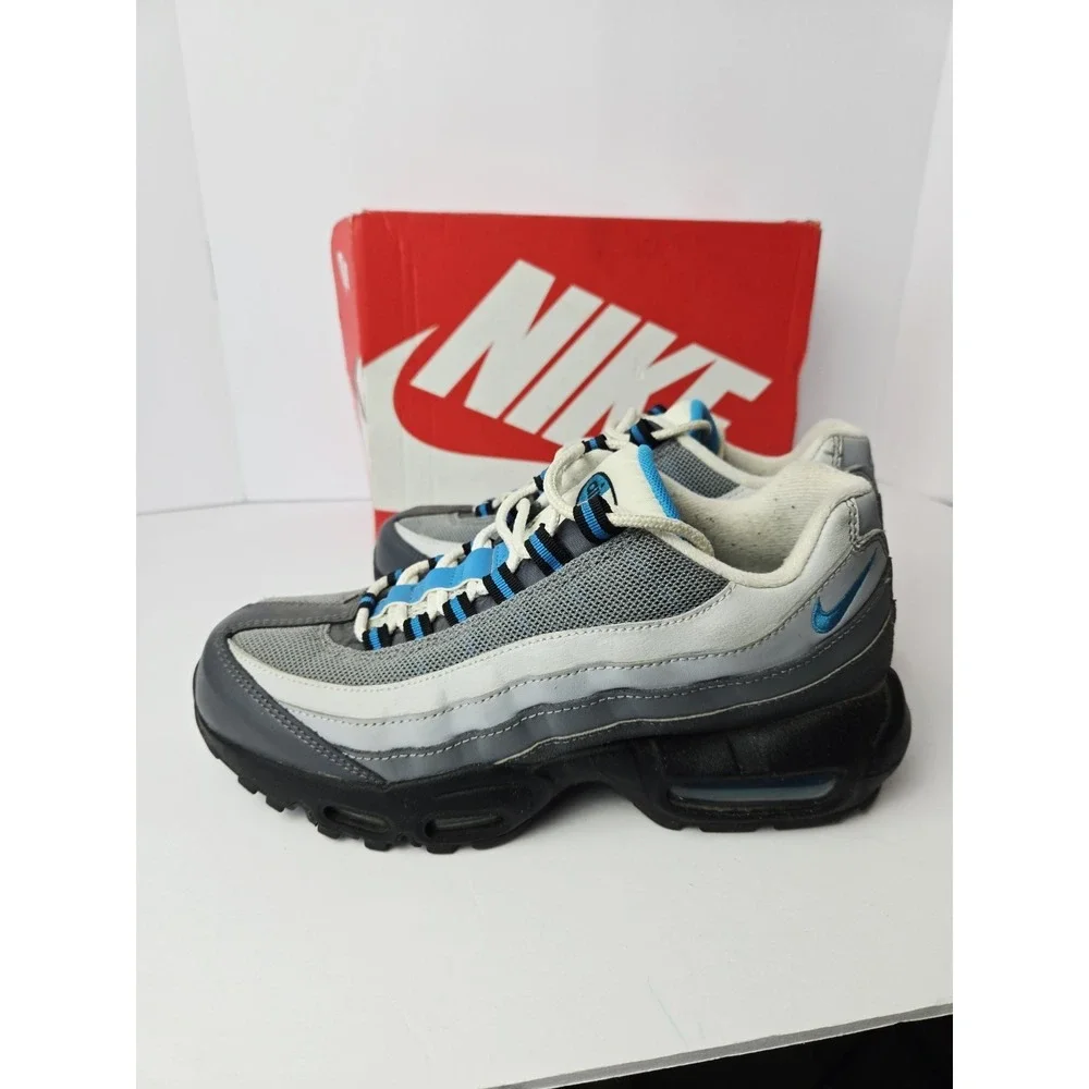 Nike Air Max‎ 95 Recraft 6 youth shoes grey blue - Picture 4 of 7